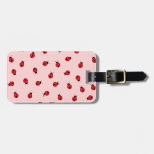 Personalized Ladybug Luggage Tag