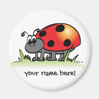 Personalized Ladybug Magnet