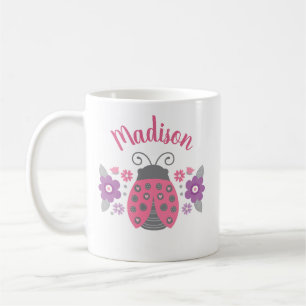 Personalized Ladybug Mug