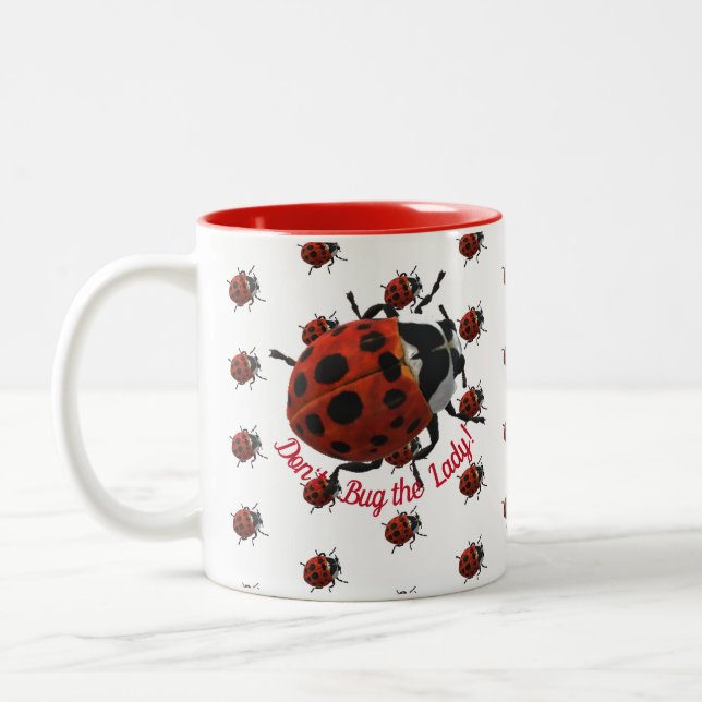 Personalized Ladybug Mug (Left)