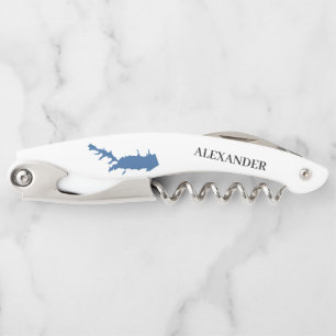 Personalized Lake Arrowhead Classic Corkscrew