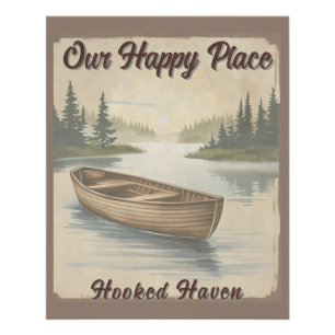 Personalized Lake Cabin Fishing Decor