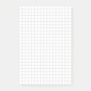 Personalized Large Graph Paper Post-it Notes