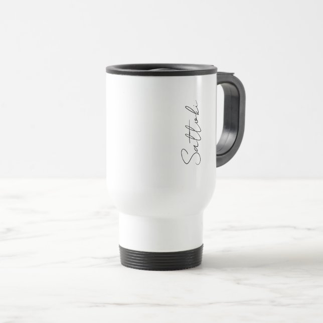 Personalized Large Name 40oz Insulated mug (Front Right)