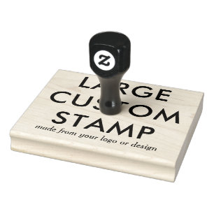Personalized Large Rubber Stamp for Business Logos