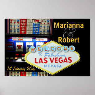 Personalized Las Vegas Party is Here Poster