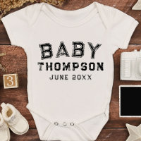 Personalized Last Name or First Name Announcement