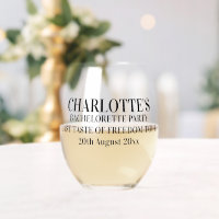 Personalized Last Taste of Freedom Bachelorette