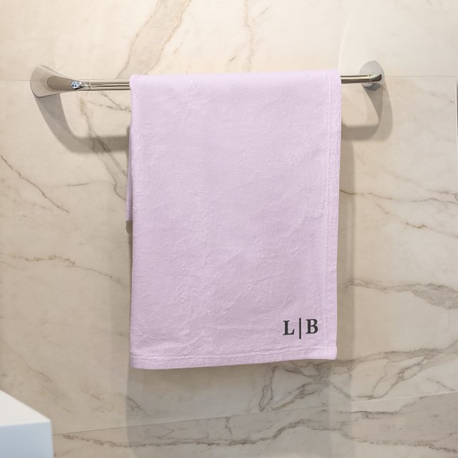 Personalized Lavender Bath Towel Set (Creator Uploaded)