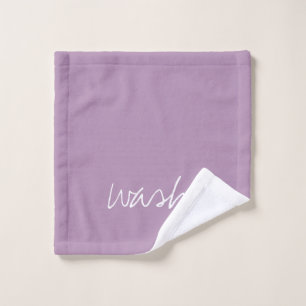Personalized Lavender Herb Bath Towel Set