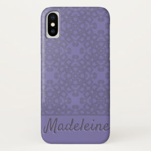 Personalized lavender pattern Case-Mate iPhone case