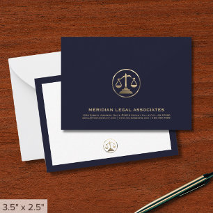 Personalized Law Firm Card