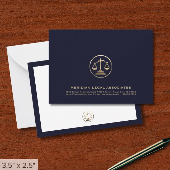 Personalized Law Firm Card (Creator Uploaded)