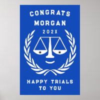 Personalized Law School Graduation Party