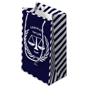 Personalized Law School Graduation Small Gift Bag