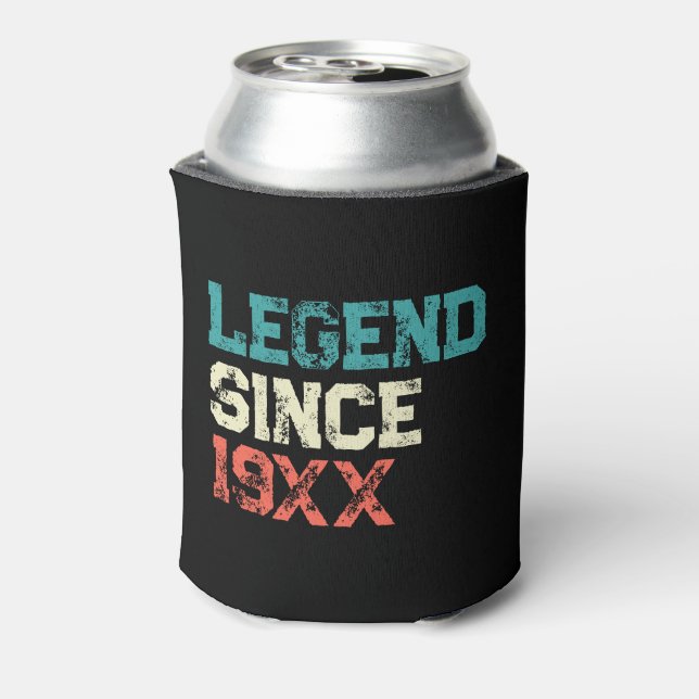 Personalized Legend Birthday Can Cooler (Can Back)