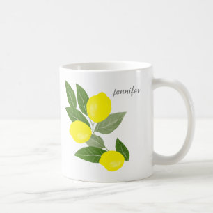 Personalized Lemon Mug