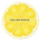 Personalized Lemon Slice Stickers