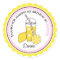 Personalized Lemonade Stickers