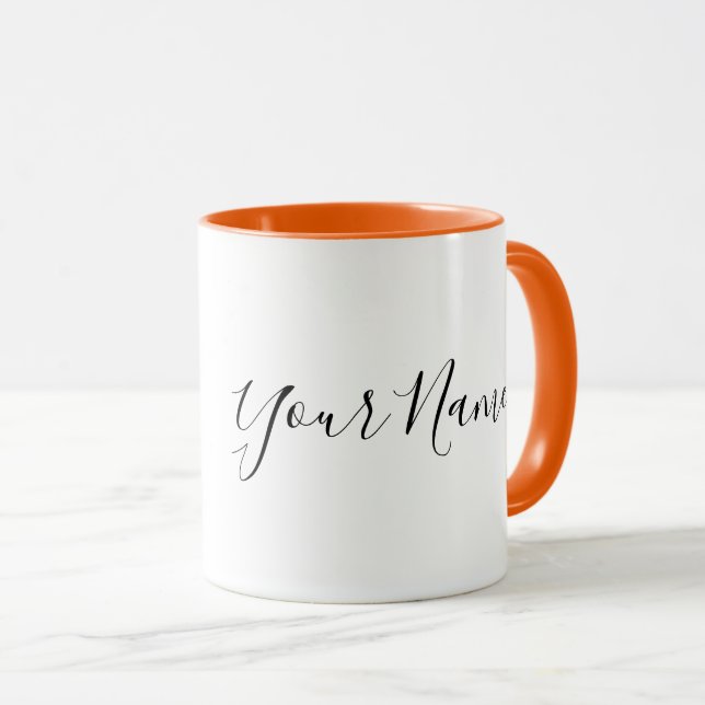 Personalized Leo Zodiac sign Name and traits Mug (Front Right)