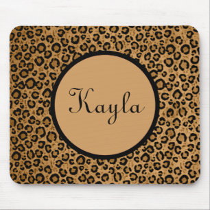 Personalized Leopard Mousepad
