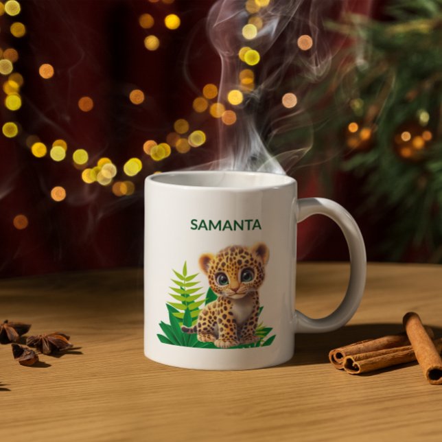 Personalized Leopard Mug  (Creator Uploaded)