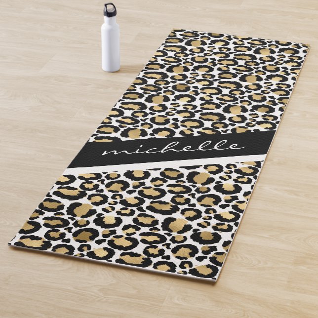 Personalized Leopard Yoga Mat (In Situ)