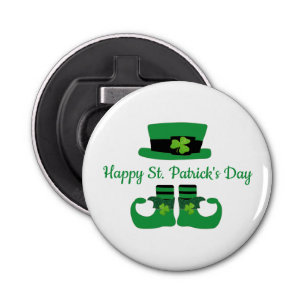 Personalized Leprechaun St. Patrick's Day Party Bottle Opener