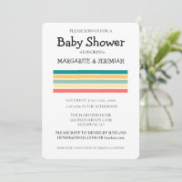 Personalized Let's Get Beachy Baby Shower