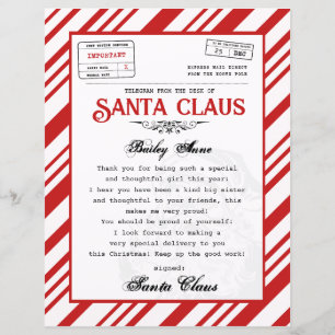Personalized Letter From Santa