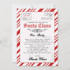 Personalized Letter from Santa Christmas Template