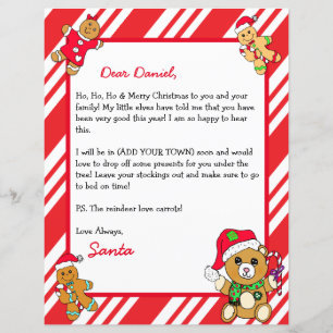 Personalized Letter from Santa Claus