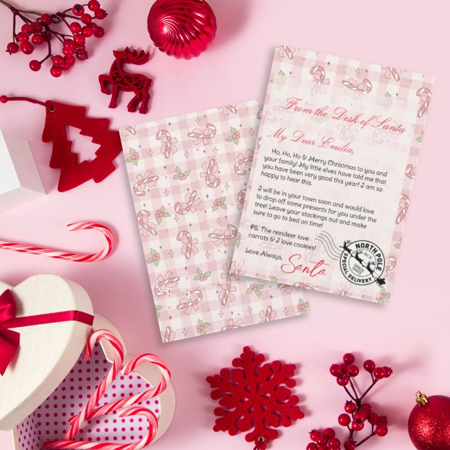 Personalized Letter from Santa Claus template (Creator Uploaded)