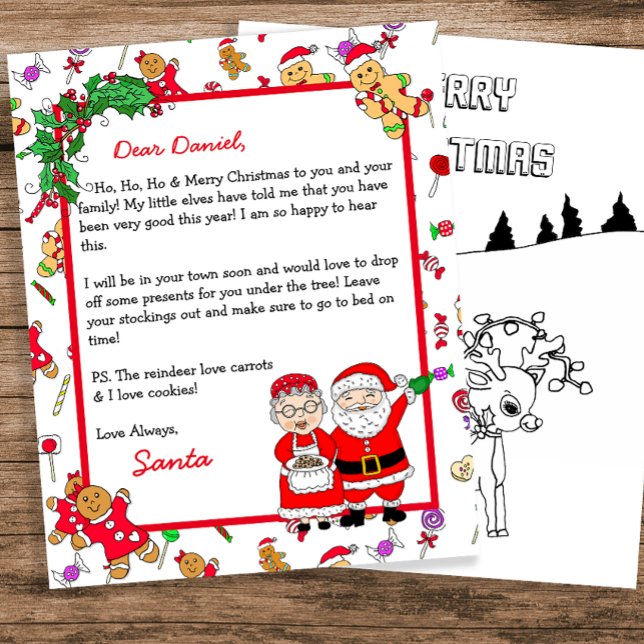 Personalized Letter from Santa for Children (Creator Uploaded)