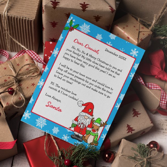 Personalized Letter from Santa for Children (Creator Uploaded)