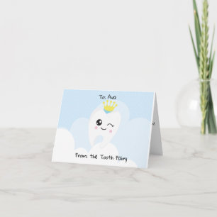 Personalized Letter from Tooth Fairy  Card