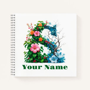 Personalized Letter S Notebook