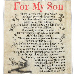 Personalized Letter To For My Son