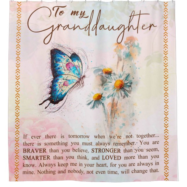 Personalized Letter To My Granddaughter (Front)