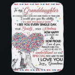 Personalized Letter To My Granddaughter Baby Blanket<br><div class="desc">Personalized Letter To My Granddaughter From Grandma,  Heart Love For My Baby Girl,  Granddaughter Birthday Gift,  Christmas Blanket</div>