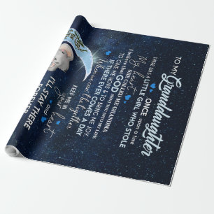 Personalized Letter To My Granddaughter, Elephant Wrapping Paper
