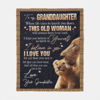 Personalized Letter To My Granddaughter