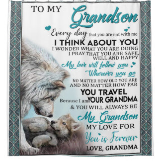 Personalized Letter To My Grandson