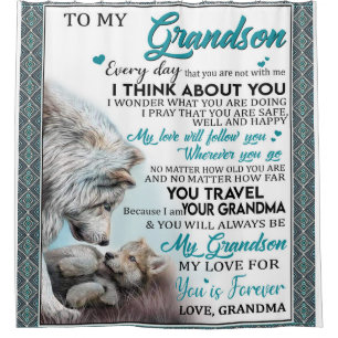 Personalized Letter To My Grandson, Love Grandson