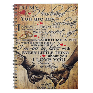 Personalized Letter to My Husband | Home Decor Notebook