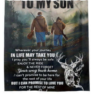 Personalized Letter To My Son From Dad Blanket,
