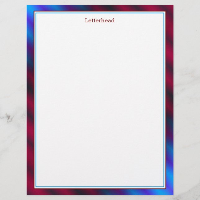 Personalized Letterhead (Front)