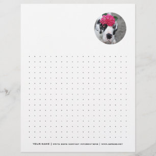 Personalized Letterhead Dotted