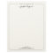 Personalized Letterhead Stationary | Simply Right
