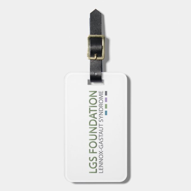 Personalized LGSF Travel Luggage Tag (Front Vertical)